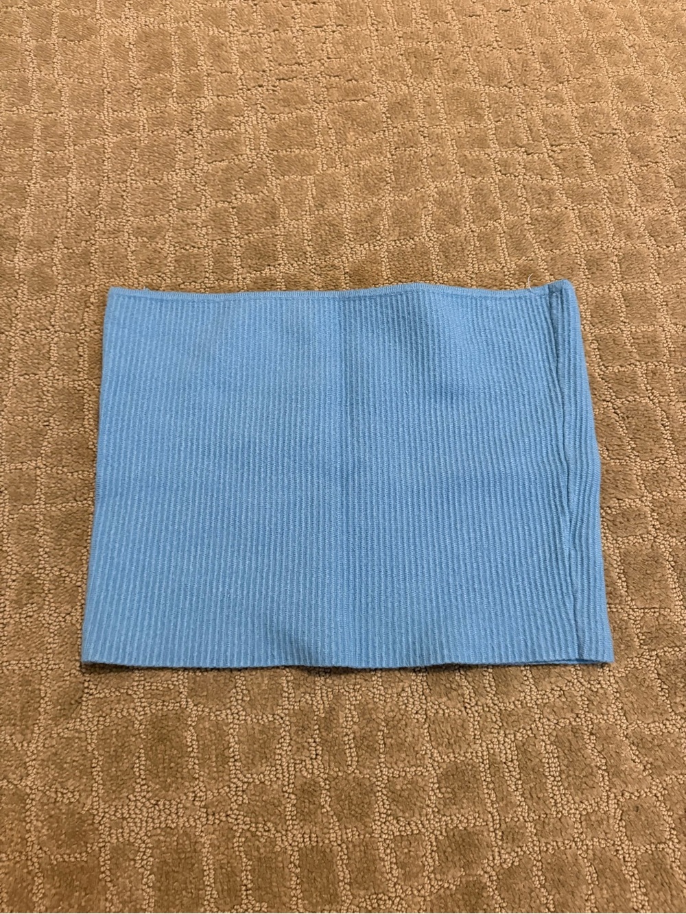 PacSun Light Blue Ribbed Tube Top